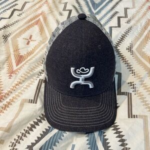 Hooey Grey Serape Adjustable Hat